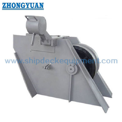 Top de cadena de rodillos para cadena de ancla de 70-132 mm | Sujeción de carga de cadena de ancla JIS F2031 para barcos
