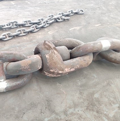 Accesorios ancla de la cadena de ancla del eslabón giratorio de la cadena de ancla del grado U2 U3 360° del acero que forja y cadena de ancla