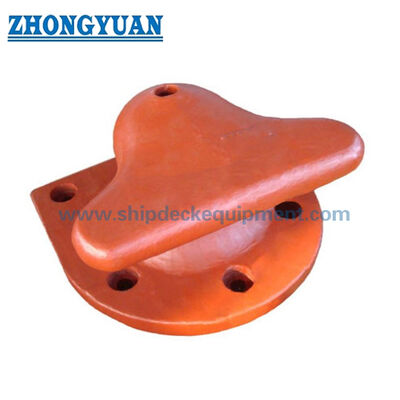 10-200 t SWL T-Head Dock Bollard | Acero fundido o hierro dúctil, montado con pernos de anclaje