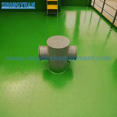 ISO 13797 Placas fabricadas con tubos soldados amarre remolque bollardos cruciformes Equipo de remolque de buques