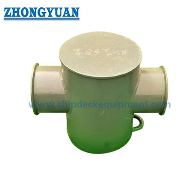ISO 13797 Placas fabricadas con tubos soldados amarre remolque bollardos cruciformes Equipo de remolque de buques