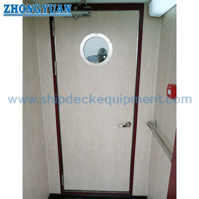 Prueba de fuego A60 que resbala la puerta inoxidable Marine Outfitting del alojamiento
