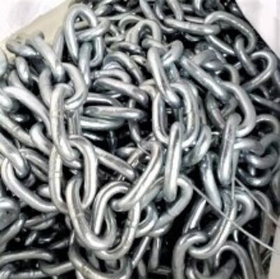 Cadena de anclaje sin puntas galvanizada en caliente Grados de enlace abierto U1, U2 y U3