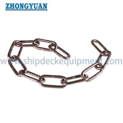 Cadena de eslabones medianos estándar británico | Cadena de acero soldada de 3.2–25.4 mm