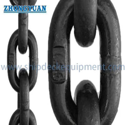 Cadenas de enlace de paso largo estándar británico Cadenas de enlace giratorias para aplicaciones industriales y marinas