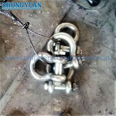 Accesorios forjados y fundidos de acero para cadenas de anclas para sistemas de anclaje marino y amarre en alta mar