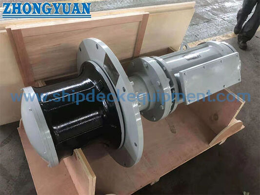 Capstan de amarre vertical eléctrico para cubierta de buques.