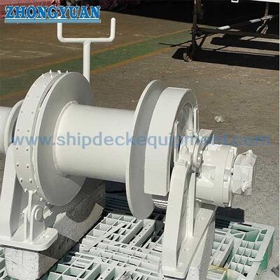 36mm Cabrestante Eléctrico-Hidráulico para Ancla de Cable de Acero | Cabrestante Marino de Tambor Único para Manejo de Anclas y Amarre