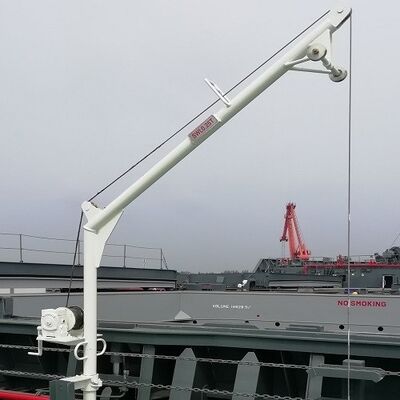 0.2-0.8T Dávits Móviles para Contenedores de Basura para Bodegas de Carga de Buques Graneleros