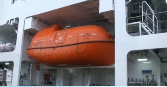 Tipo equipo del telescopio de la salvación de vidas de la nave del pescante del bote salvavidas