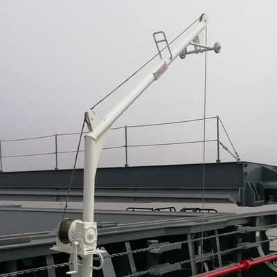 Equipo transferible movible de la cubierta de la nave del pescante de la basura del control del cargo de la operación de la mano