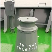 Tipo canalización de CB/T 436 del rodillo del pedestal de la nave de B con el equipo del remolque de la nave del listón