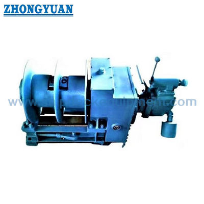 5-30kN Cabrestante para Escalera de Piloto Marino con Tambor Dividido Neumático ISO 7364