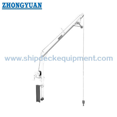 Pescante de basura móvil de 0,2 a 0,8 T | Equipo de elevación de bodegas de carga en cubierta de barco