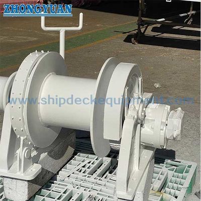 Cabrestante de ancla eléctrico hidráulico de tambor único de 36 mm | Equipo de manejo de anclas para barcos