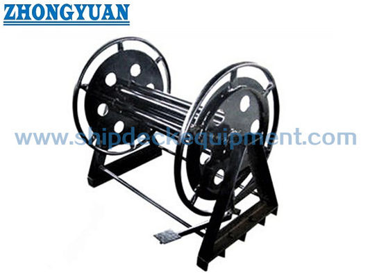 Reel de cuerda de alambre de acero marino de 25 ̊31,5 mm JIS F 3430-1980 para almacenamiento de cuerda de alambre a bordo