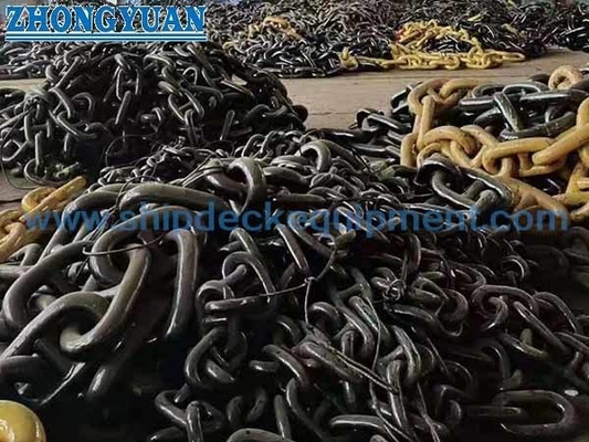 El extremo de destello de la aprobación U1 U2 U3 de la clase soldó con autógena el vínculo Marine Anchor Chain del perno prisionero