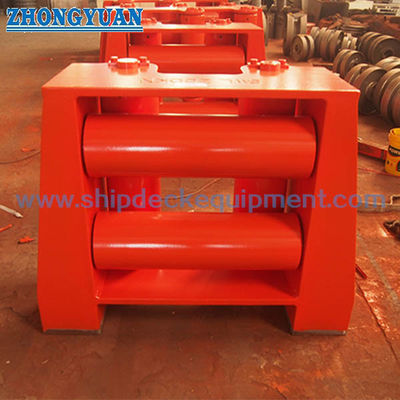 4-Roller Universal Fairlead para amarre de barcos | JIS F 2026-1980 Tipo A