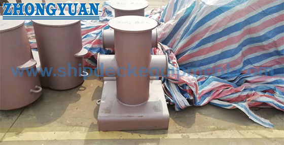 150 ¢ 350 mm de cruce de buque Bitt Bollard GB 10106-88 Tipo A / B para el amarre de buques