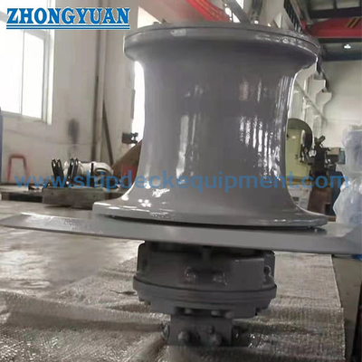 Capstan de amarre hidráulico y eléctrico marino