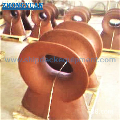 Tipo acero de bastidor de E Marine Deck Mounted Chock Ship del estruendo 81915 que remolca el equipo
