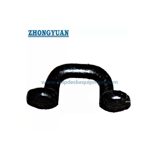Tipo placa oval O Ring Ship Mooring Equipment de JIS F3410 del ojo del acero de forja de E