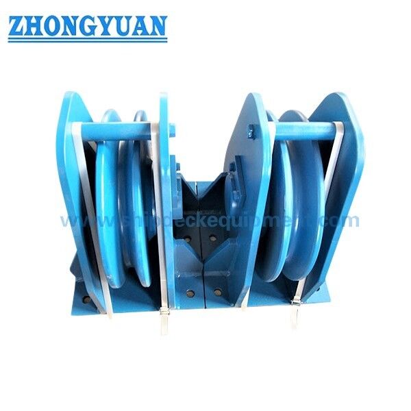 Guía de cuerda de alambre vertical Bloque de enmalle para elevación de ganchos, puertas de rampa y sistemas de remolque. 20-76 mm de cuerda