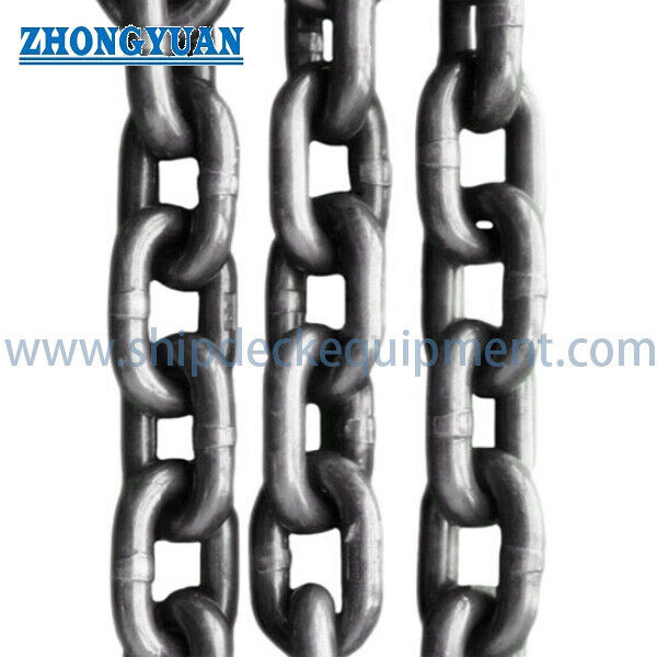 Cadenas de elevación de acero de aleación de grado 80 Flash-Butt Selded Chain para hileras y aparejos