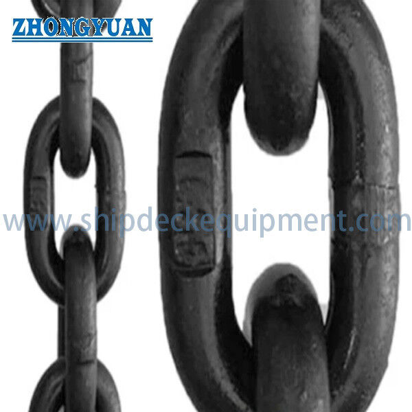 Cadenas de enlace de paso largo estándar británico Cadenas de enlace giratorias para aplicaciones industriales y marinas